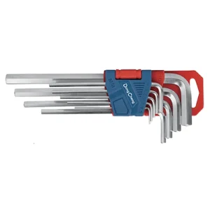 JUEGO DE LLAVES CABEZA HEXAGONAL 9 PIEZAS