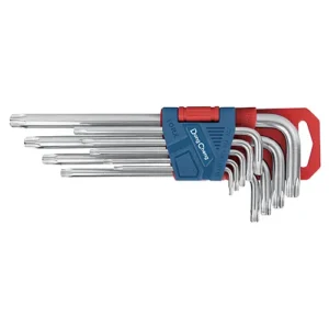 JUEGO DE LLAVES TORX LARGA9 PIEZAS
