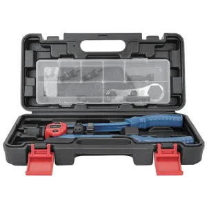 JUEGO DE REMACHADORA DE DOBLE MANGO PARA TUERCAS REMACHABLES 14"