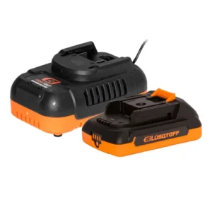 SET CARGADOR + BATERIA 2.0AH 18 VOLT LUSQTOFF (LBC1820-8)