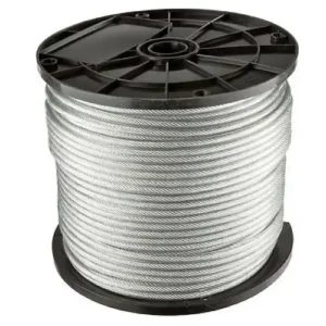 CABLE AC.GALVANIZADO 8MM ALM. TEX. 6 X 19+ 1