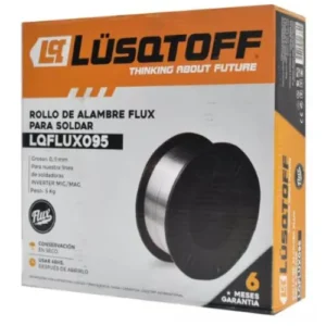 ELEC. ALAMBRE P/SOLDAR S/GAS 0,9 MM 5KG LUSQTOFF (LQFLUX095))