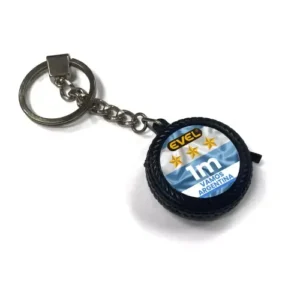CINTA METRICA EVEL LLAVERO RUEDITA 1 MTS. 8 MM ARGENTINA